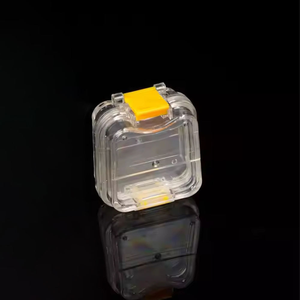 Estuche Portátil Pequeño para Retenedores Dentales, Caja de Almacenamiento para Coronas y Puentes, Caja para Carillas Dentales, Caja de Entrega Hecha de Plástico - Product Image 2