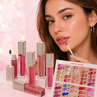 Gloss à lèvres en marque privée, haute brillance, hydratant, non collant, effet brillant comme du verre, fabricant de cosmétiques OEM ODM, vente en gros