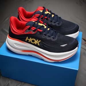 High Quality <b>S</b> BONDI <b>9</b> Stylish Men'<b>s</b> Running Shoes Height Increasing All Seasons Outdoor HOKAS Breathable Soft-Sole Sports Shoes - Product Image 1