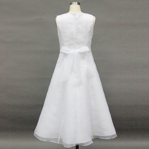 D30569 <span class=keywords><strong>vestido</strong></span> <span class=keywords><strong>blanco</strong></span> <span class=keywords><strong>de</strong></span> primera comunión con chaqueta <span class=keywords><strong>de</strong></span> satén - Product Image 5