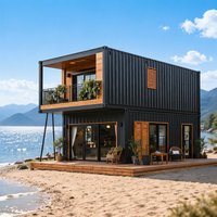Maison de luxe en conteneurs à deux étages pour une vie de prestige en duplex Projets de logement et de villas de luxe en duplex
