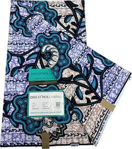 Tela Ankara <span class=keywords><strong>Africana</strong></span> Premium con Estampado de Cera, 100% Algodón, Tela Batik Engrosada, Batik de Doble Cara con Proceso de Coloración Resistente para Confección de Ropa - Product Image 3
