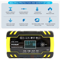 Chargeur de batterie de haute qualité 24V 4A 8A 12v Chargeurs de batterie Calcium Gel AGM Wet EFB Chargeur de batterie intelligent