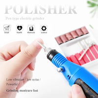 Machine à ongles électrique professionnelle pour manucure et pédicure, micro-moteur, 6 couleurs, vente directe usine
