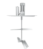 Machine à sauces en acier inoxydable, double alimentation électrique/gaz, capacité 20L, mélangeur-cuiseur pour soupes, pâtes, confitures, cuisson facile