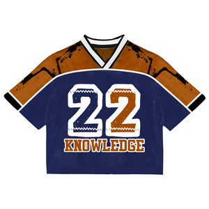 Top Ranking Men's Casual Hip Hop T-<b>shirts</b> Spandex/Polyester Knitted 200g Digital Printing Quick Dry OEM Service Custom <b>Patchwork</b> - Product Image 6