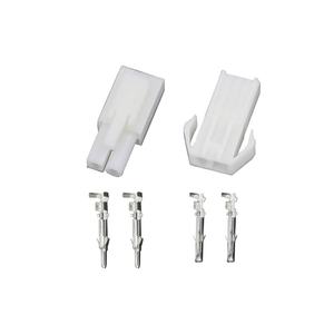 Connecteur électronique <span class=keywords><strong>Tamiya</strong></span> EL-2P, espacement de 4,5 mm, bornes mâle et femelle pour raccordements de fils, EL-4.5 2P multipolaire - Product Image 2