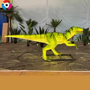 2024 Dinossauro robô animatrônico Velociraptor para venda Dinossauro mecânico