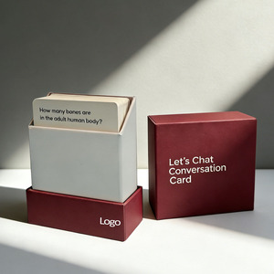 Produzione Personalizzata di Carte Flash, <span class=keywords><strong>Gioco</strong></span> di Carte con <span class=keywords><strong>Domande</strong></span> per Adulti, <span class=keywords><strong>Gioco</strong></span> di Carte per Famiglie - Product Image 1