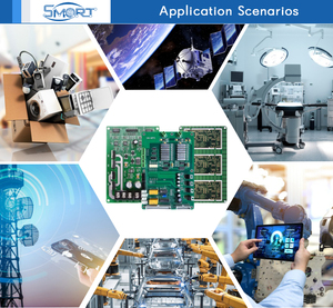 OEM kustom FR-4 SMT <span class=keywords><strong>PCBA</strong></span> rakitan papan sirkuit dengan HASL/celup emas permukaan selesai untuk elektronik cerdas-produsen - Product Image 6