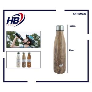 Bouteilles de sport Coca-Cola 500 ml avec finition grain de bois mat – Catégorie de produits - Product Image 3