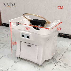 Chaise de lavage de cheveux pour salon de coiffure, avec bac à shampoing et chaise, pour thérapie capillaire à l'eau, <span class=keywords><strong>spa</strong></span> capillaire, lavabo de salon - Product Image 6