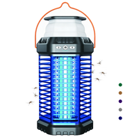 Lampe anti-insectes électronique portable rechargeable pour la maison et le jardin, tue-moustiques et mouches, utilisation extérieure