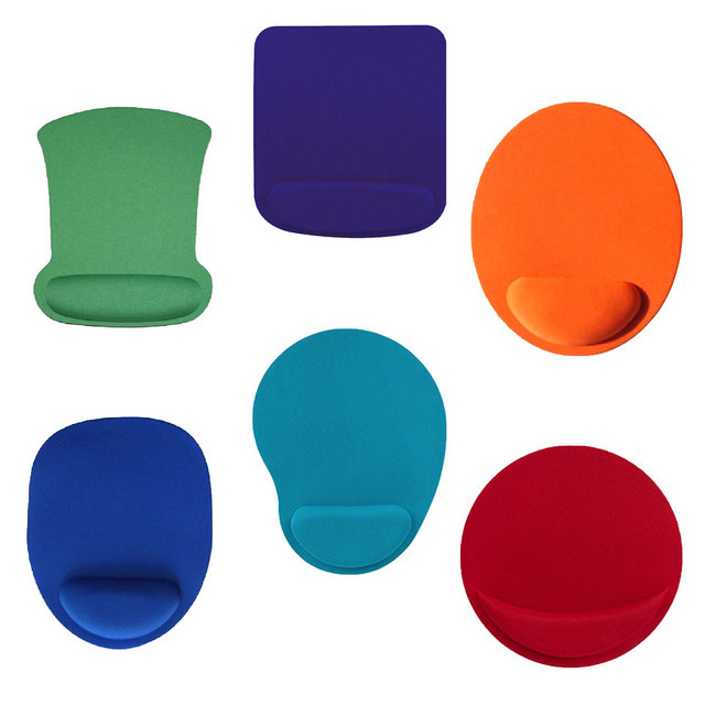 Promotional Ergonomic Printing Mousepad, With Wrist Support Protect Your Wrists Gel Wrist Rest Mouse Pad/