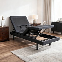 Base de Cama Eléctrica Ajustable en Altura Rondure ABM3 con Tres Motores Okin, Estructura Metálica Motorizada, Gran Venta