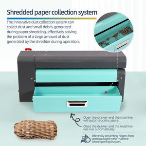 450mm Professional Used <strong>Mini</strong> Corrugated Cardboard <strong>Shredder</strong> for Protective Packaging in Transportation - Product Image 2