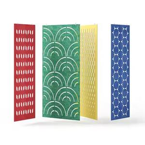 Divisor de habitación de diseño moderno Partición de piso Cancelación de ruido PET Fieltro Fibra de poliéster Pantallas colgantes acústicas - Product Image 6