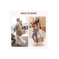 Modische Neue Outdoor-Sport-Rucksacktasche, Umhängetasche für Mütter, Große Kapazität Tragetasche, Reisetasche für Damen, Toilettentasche, Handtasche