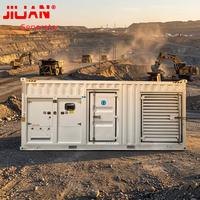 Groupe électrogène silencieux 1100kW 1260kW 1375kVA 1575kVA 1600kW 2000kW Type Conteneur Triphasé pour Entreprises