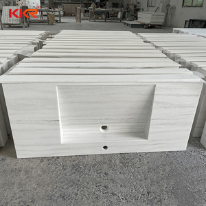 호텔 프로젝트용 모던 디자인 아크릴 욕실 세면대 - Product Image 1