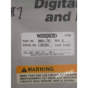 1PCS NUEVO controlador Woodward 9905-797 Envío gratuito a través de DHL/FedEX - Product Image 3