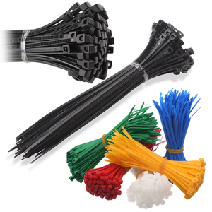 สายรัดเคเบิลไนลอน 66 สีดำแบบล็อคอัตโนมัติสำหรับงานหนัก ยี่ห้อ HOOYU ขนาด 18 นิ้ว สำหรับใช้งานกลางแจ้ง รับน้ำหนักได้ 250 ปอนด์ ขนาดใหญ่พิเศษ - Product Image 3
