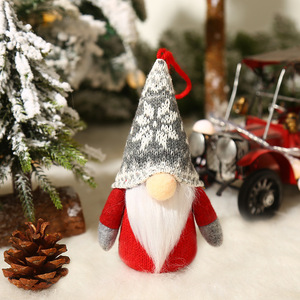 <b>Christmas</b> LED Light Knitted Faceless Rudolf Doll Decoration Warm White Glow Holiday Ornament Home Store <b>Window</b> <b>Display</b> Factory - Product Image 4