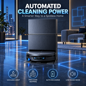 Station d'aspiration et de lavage automatique pour robot aspirateur et serpillière ECOVACS DEEBOT X12S PRO OMNI – Vente en gros - Product Image 1