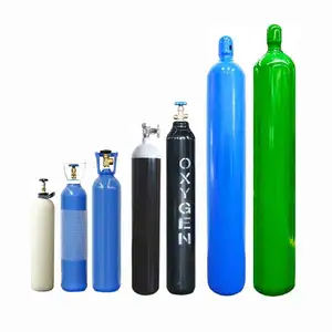 YA factory price any color 14L ISO9809 Steel Seamless High Pressure Industrial/Medical Gas Cylinder