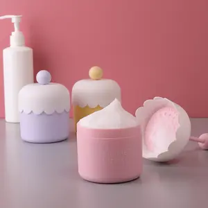Semplice crema detergente bottiglia detergente viso doccia bagno Shampoo schiuma Maker Bubble Foamer schiuma strumento pulito frusta Maker