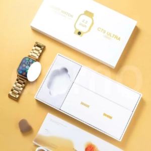 Montre connectée Ct9 Ultra Pro Gold Double bracelet 2,01 pouces Grand écran 49 mm Vraie vis et boucle Montre connectée sport avec multifonction - Product Image 5