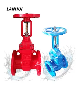 Rising Stem Handwheel Flange Hard Seal Gate Valve Metal Seated Gate Valve