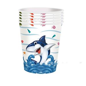 Juego de Vajilla Desechable de Papel para Decoración de Fiestas de Cumpleaños, Platos, Vasos y Servilletas al por Mayor - Product Image 5