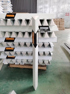 Mark Trắng PVC trụ cột đường cao tốc hộ Lan tôn sóng phản xạ PVC tam giác linh hoạt loại cột đường phản xạ hồ sơ của nhà sản xuất - Product Image 6