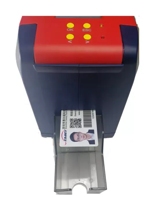 Doppelseitige ID-Karte Hologramm drucker SEAORY S22 ID-Karten druckmaschine SEAORY 300dpi Karten drucker einseitig