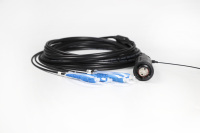 Connecteur de faisceau étendu D83526 Style Hermaphroditic Hybrid SM 2/4/6 Fibre 2CH/4CH Power