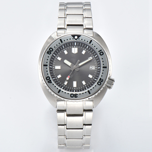 Men's Stainless Steel Waterproof Sports <b>Mechanical</b> <b>Watch</b> with Luminous Diving Display Automatic NH35 Movement - Product Image 6