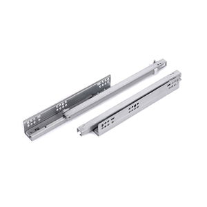 Glissières de tiroir encastrées de 350 mm à ouverture par pression, extension simple, rails de tiroir dissimulés pour meubles - Product Image 2