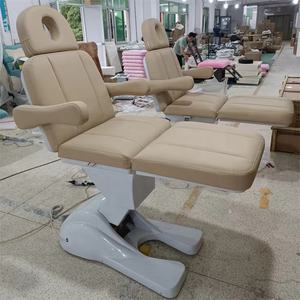 Kisen горячая Распродажа de pliante телесная кожа ПВХ Электрический массажный стол для лечения спа Косметическая кровать для лица Цена Марокко Сделано в Китае - Product Image 2