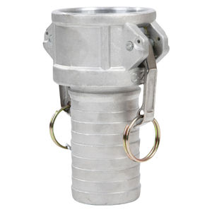 Acoplamiento rápido Camlock para tubería modelo DN de 12mm disponible en aluminio, latón, acero inoxidable, polipropileno (PP) - Product Image 6