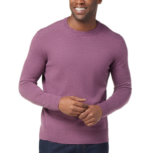Pull décontracté pour homme, hiver, uni, respirant, séchage rapide, 220g, tricot en laine, col rond, logo sur le devant, exporté du Bangladesh - Product Image 1