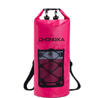Personalizar al aire libre impermeable PVC Ocean Pack impermeable bolsas secas 20L