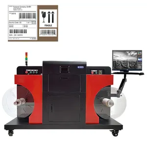 Горячая Распродажа цифровая этикетка печатная машина рулонная наклейка принтер для малого бизнеса