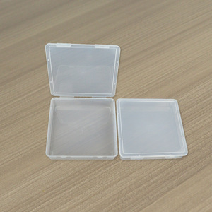 Transparent PP Plastic Rectangular Storage <b>Box</b> 25.8x23.8x5cm Covered Office Organizer for Electronics Tools Documents - Product Image 2