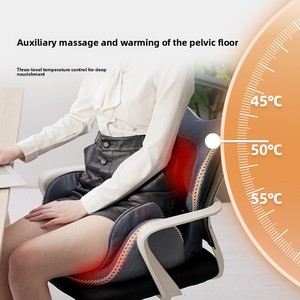 Cojín de Masaje Eléctrico Multifuncional Plegable para el Hogar, con Bolsas de Aire, Vibración, Calor, 20 Cabezales, Función de Moldeado de Cintura - Product Image 4