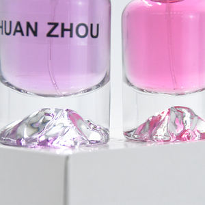 Picos <span class=keywords><strong>de</strong></span> montaña <span class=keywords><strong>de</strong></span> fondo grueso redondo <span class=keywords><strong>de</strong></span> lujo 30ml 50ml <span class=keywords><strong>Botella</strong></span> <span class=keywords><strong>de</strong></span> vidrio <span class=keywords><strong>de</strong></span> perfume redonda Cosméticos Spray embotellado - Product Image 6