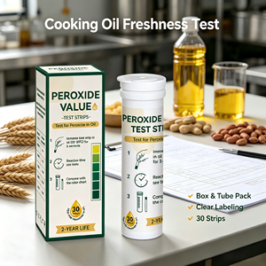 Edible Oil Peroxide Value Test Strips Track Oil Oxidation Prevent <strong>Rancidity</strong> for Cooking Oil Raw Material Inspection - Product Image 4