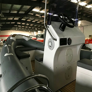 RIB680 6,8 m 23 pieds Goethe 6,8 m Bateau semi-rigide de luxe en fibre de verre Yacht RIB Grand bateau gonflable à vendre RIB680w - Product Image 4