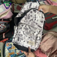 Venta al por mayor de fardos mixtos de mochilas de segunda mano, bolsas escolares de alta calidad, bolsas usadas a granel, exportación de calidad premium