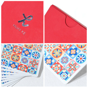 Custom <b>Playing</b> <b>Cards</b> 57x87mm Coated Paper Rounded Corners For Guandan Game Corporate Promotional Gifts With Logo Printing - Product Image 4